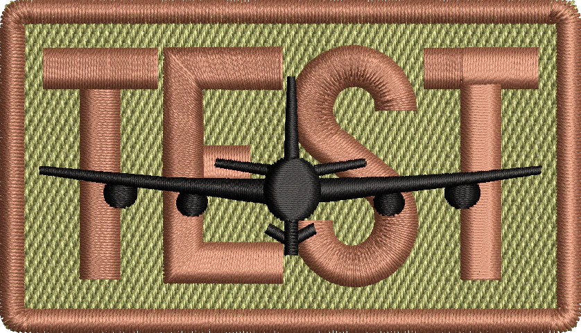 TEST - Duty Identifier Patch with KC-135