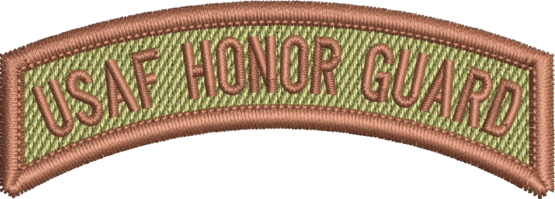 USAF Honor Guard - Rocker Tab