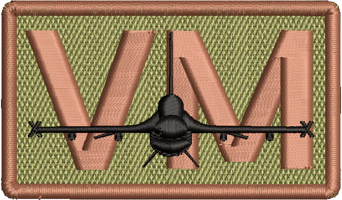 VM Duty Identifier Patch with F-16